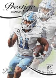 2023 Panini Prestige Base Set Josh Downs #353 card