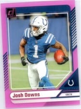2024 Clearly Donruss Base Set Josh Downs #25 card