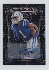 2024 Panini Obsidian Base International Signatures Josh Downs #82 card