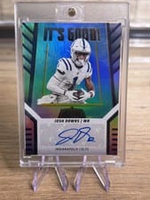 2024 Score It's Good! Graphs Josh Downs #IG-JDS card