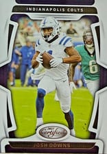 2025 Panini Certified Base Set Josh Downs #44 card