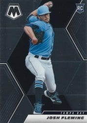 2021 Panini Mosaic Base Set Josh Fleming #263 card