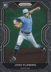 2021 Panini Prizm Base Set Josh Fleming #108 card