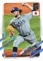 2021 Topps Japan Edition Base Set Josh Fleming #188 card