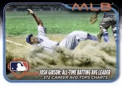 2024 Topps Update Base Set Josh Gibson #US191 card