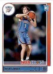 2021-22 Hoops Base Set Josh Giddey #202 card