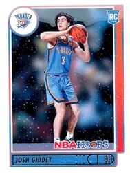 2021-22 Hoops Winter Base Set Josh Giddey #202 card