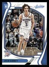 2021-22 Panini Chronicles Base Set Josh Giddey #208 card