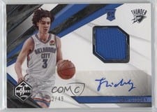 2021-22 Panini Chronicles Limited Rookie Jersey Auto Josh Giddey #LRJ-JGD
