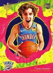 2021-22 Panini Court Kings Base Set Josh Giddey #102 card