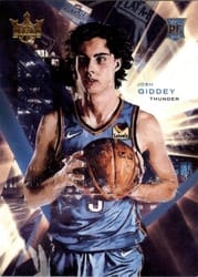 2021-22 Panini Court Kings Base Set Josh Giddey #69 card