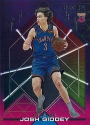2021-22 Panini Recon Base Set Josh Giddey #205 card