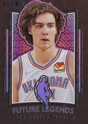 2021-22 Panini Recon Future Legends Josh Giddey #17 card