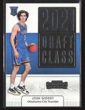 2021 Panini Contenders Draft Class Josh Giddey #6 card