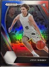 2021 Panini Prizm Draft Picks Josh Giddey #17 card