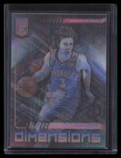 2022-23 Donruss Elite Dimensions Josh Giddey #12 card