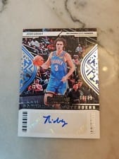 2022-23 Panini Contenders Sophomore Contenders Autographs Josh Giddey #SC-JGD card