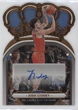 2022-23 Panini Crown Royale Crown Autographs Josh Giddey #CA-JGD card