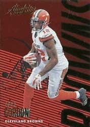 2018 Panini Absolute Base Set Josh Gordon #23 card