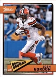 2018 Panini Classics Base Set Josh Gordon #23 card