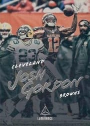 2018 Panini Luminance Base Set Josh Gordon #18 card