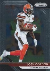 2018 Panini Prizm Base Set Josh Gordon #156 card