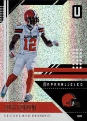 2018 Panini Unparalleled Base Set Josh Gordon #45 card