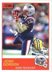 2019 Score Base Set Josh Gordon #150 card