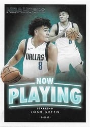 2020-21 Hoops Now Playing Josh Green #SS-5 card
