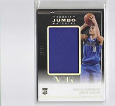 2020-21 Panini Noir Rookie Jumbo Material Josh Green #RJM-JGR card