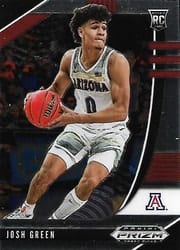 2020 Panini Prizm Draft Picks Base Set Josh Green #21 card