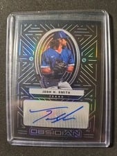 2022 Panini Chronicles Obsidian Autographs Josh H. Smith #OA-JS card