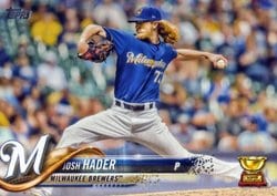 2018 Topps Base Set Josh Hader #357 card