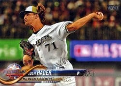 2018 Topps Update Base Set Josh Hader #US85 card