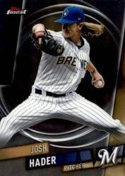 2019 Finest Base Set Josh Hader #94 card