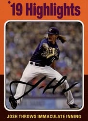 2019 Topps Archives Base Set Josh Hader #313 card