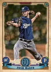 2019 Topps Gypsy Queen Base Set Josh Hader #204 card
