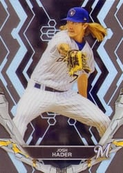 2019 Topps High Tek Base Set Josh Hader #91 card