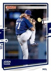 2020 Donruss Base Set Josh Hader #133 card
