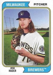 2020 Topps Archives Base Set Josh Hader #148 card