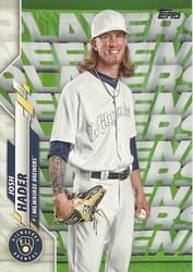 2020 Topps Base Set Josh Hader #559b card