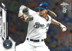 2020 Topps Chrome Ben Baller Edition Base Set Josh Hader #40 card