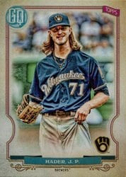 2020 Topps Gypsy Queen Base Set Josh Hader #288 card