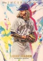 2020 Topps Inception Base Set Josh Hader #15 card