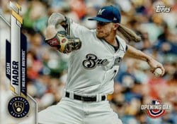 2020 Topps Opening Day Base Set Josh Hader #153 card