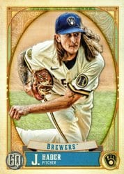 2021 Topps Gypsy Queen Base Set Josh Hader #186 card