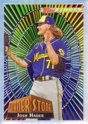 2022 Finest 1994 Finest Cornerstones Josh Hader #94FC-JH card