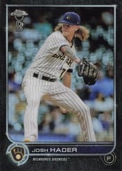 2022 Topps Chrome Ben Baller Edition Base Set Josh Hader #119 card