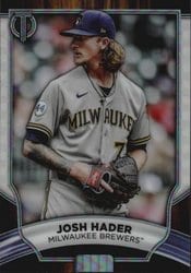 2022 Topps Tribute Base Set Josh Hader #77 card