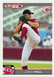2004 Topps Total Base Set Josh Hall #514 card
